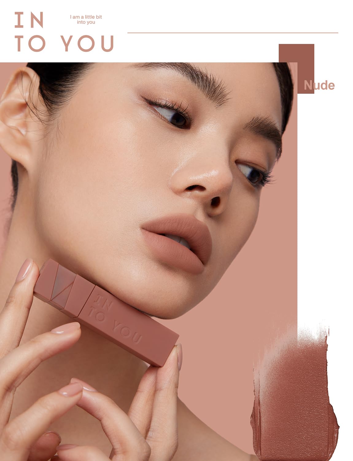 INTO YOU Matte Velvet Lip Stain Long Lasting Waterproof Lip Gloss Makeup Moisturizing Lipstick for