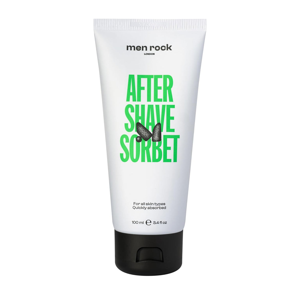 Men Rock After Shave Sorbet - Face Moisturizer - Soothing Aftershave for Men - Mens Skincare