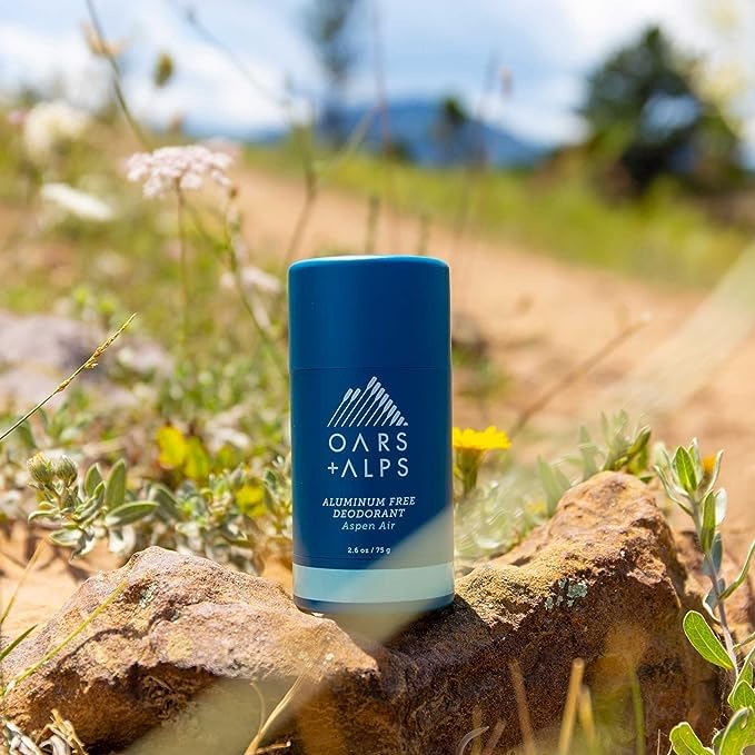 Oars + Alps Aluminum Free Deodorant for Men and Women, Dermatologist Tested and Made with Clean