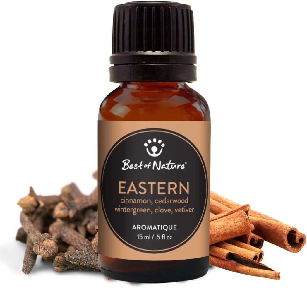 Best of Nature Eastern Essential Oil Blend – 100% Pure for Diffuser, Aromatherapy & Daily Rituals