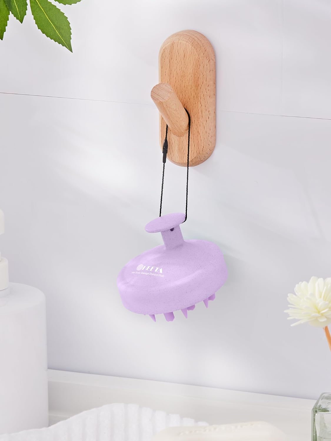HEETA Hair Scalp Massager for Hair Growth, Shampoo Brush, Scalp Scrubber Exfoliator with Soft
