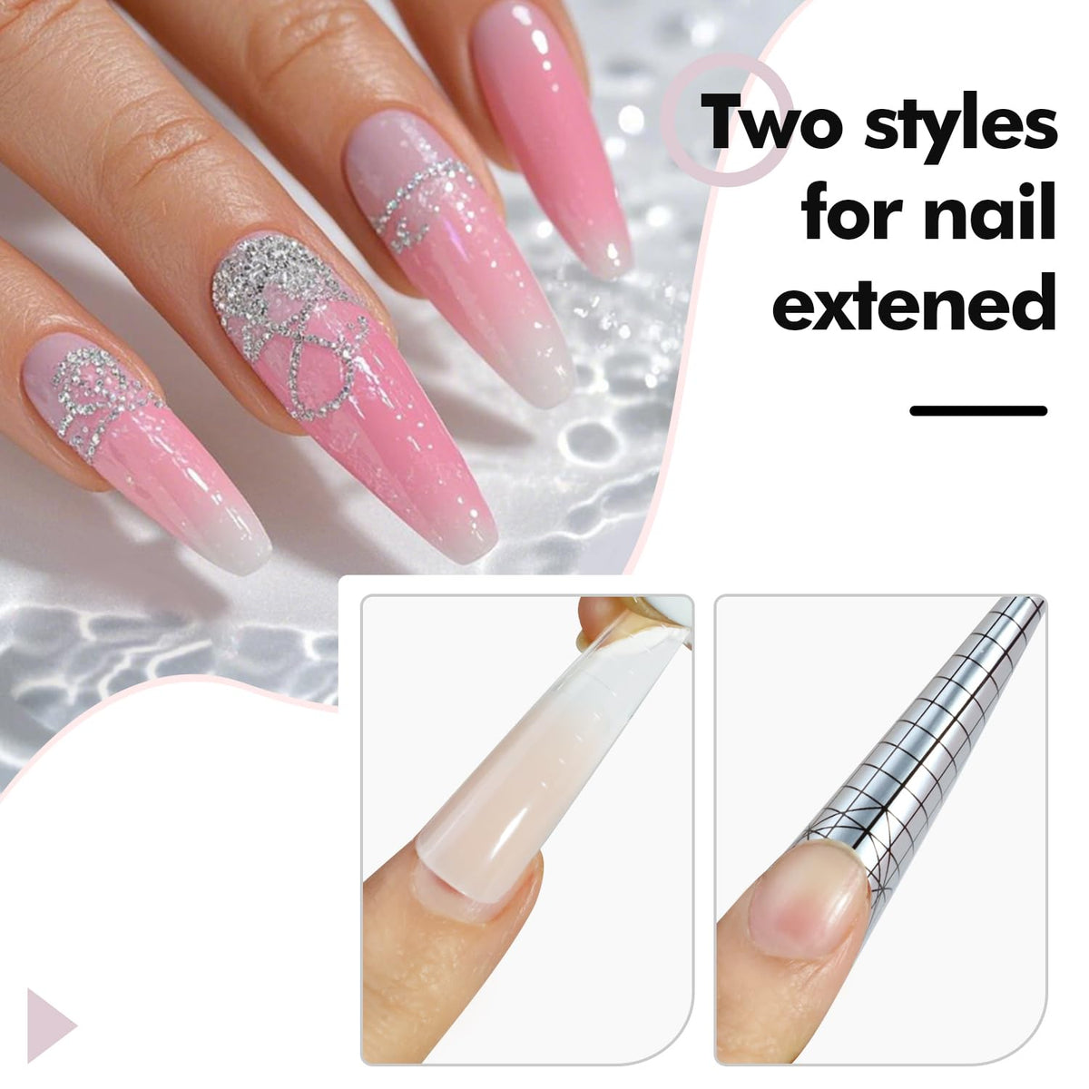 FZANEST Hema-free Builder Nail Gel Painless Hard Gel for Nail Sculpture Extension Strengthener