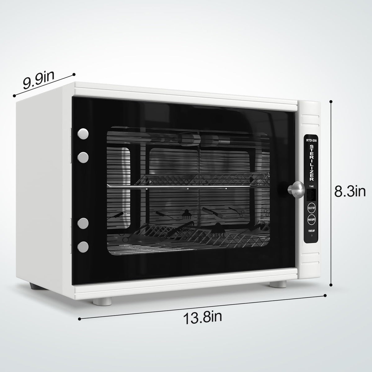 UV Sanitizer Cabinet. UV Light Sanitizer Box with Timer Setting, Suitable for Cleaning of Various