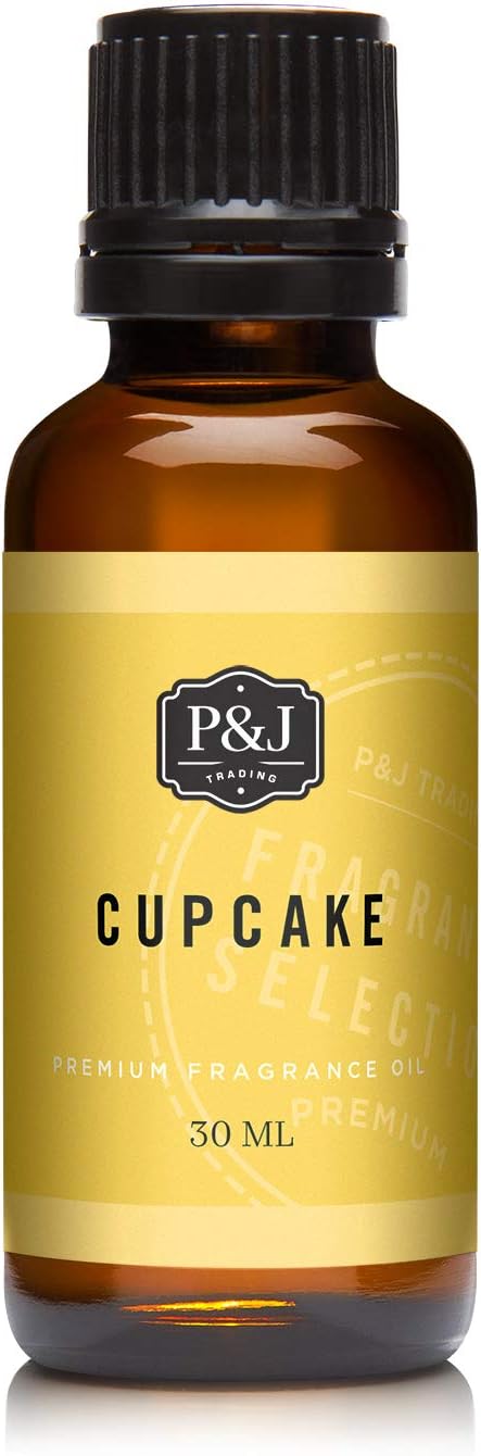 P&J Trading Fragrance Oil | Cupcake Oil 30ml - Candle Scents for Candle Making, Freshie Scents