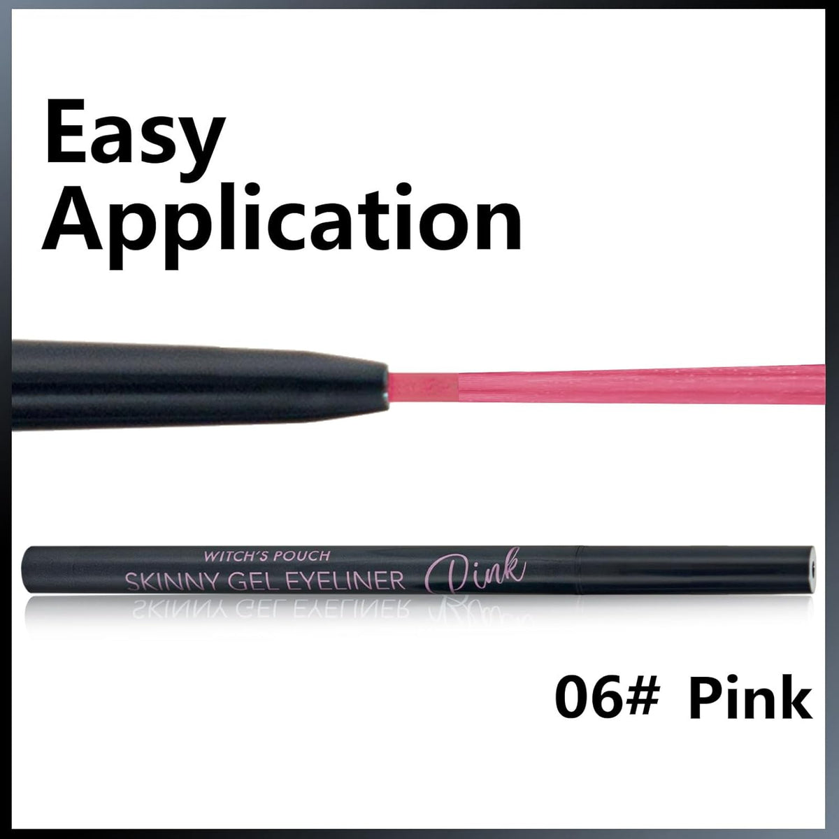 Witch's Pouch Gel Eyeliner Pencil Waterproof Smudge Proof, Long-Lasting Eye Liner, High-Intensity