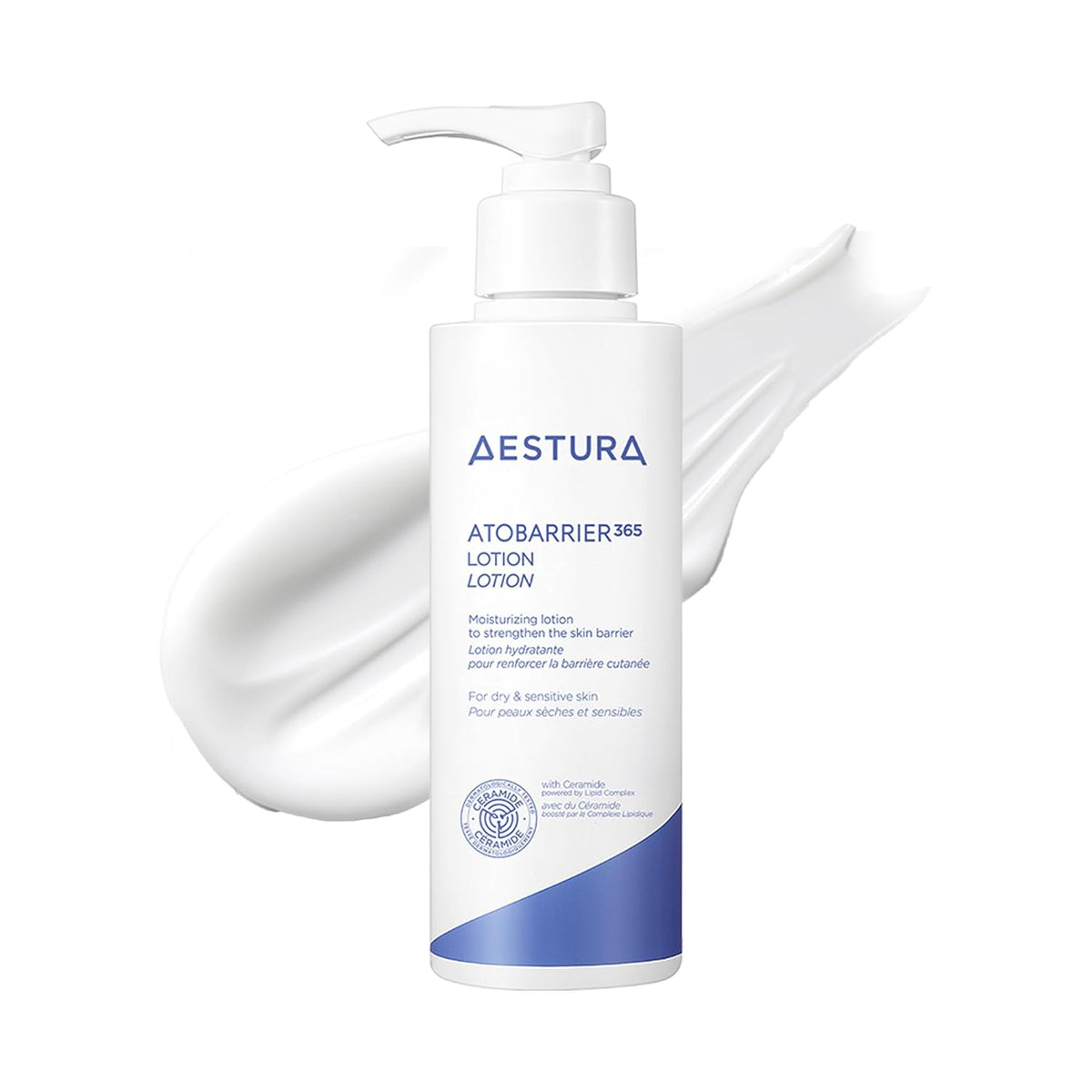 AESTURA ATOBARRIER365 Lightweight Korean Face Moisturizer with Ceramides | Strengthens Barrier