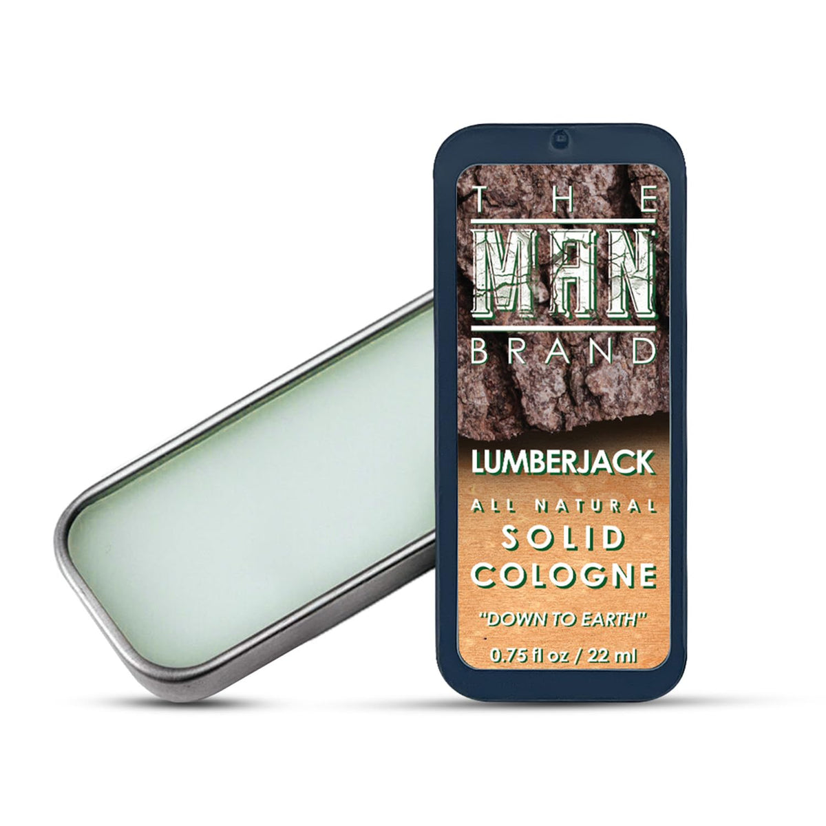 Lumberjack Solid Cologne - Natural Men's Cologne - Men's fragrance Wax Cologne, Lumberjack Travel
