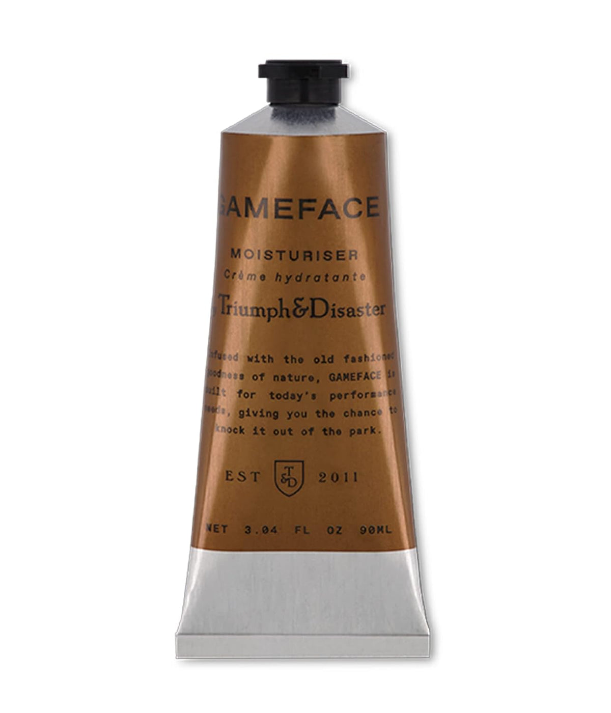 TRIUMPH & DISASTER | Gameface Moisturiser Tube | Hydrating Facial Moisturizer - Lightweight