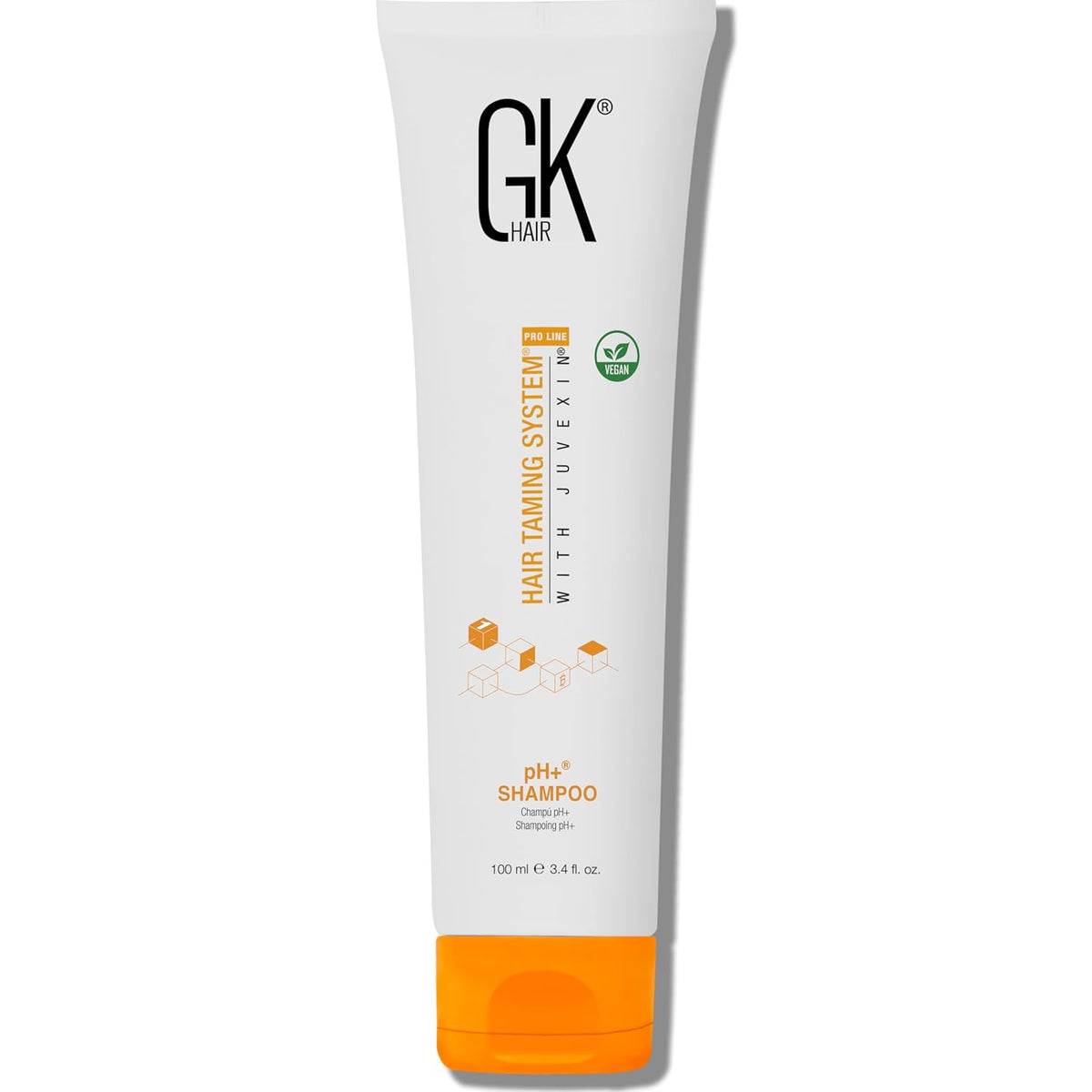 Global Keratin GK HAIR pH+ Pre-Treatment Clarifying Shampoo (3.4 Fl Oz/100ml) For Preps Hair Deep