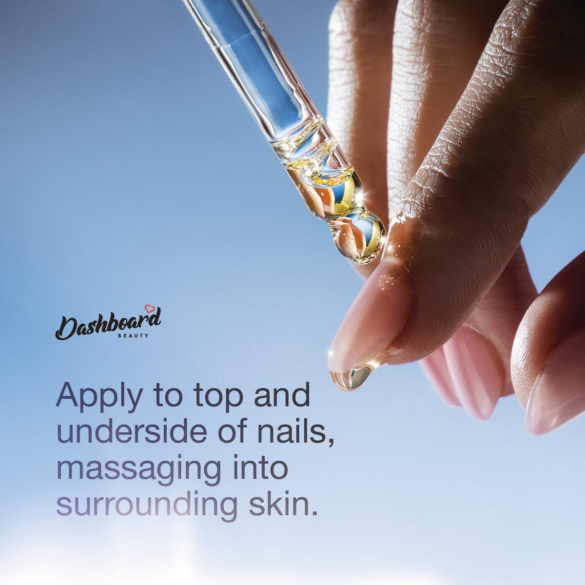 Dashboard Beauty Cuticle Nail Oil - Advanced Nail Moisturizer & Premium Nail Strengthener with