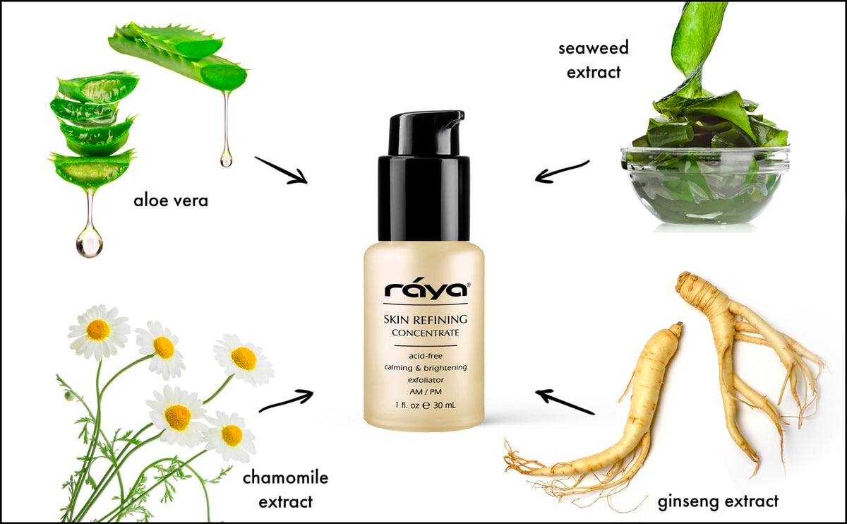 RAYA Skin Refining Concentrate (R-511) | Facial Serum for All Skin Types - Exfoliating