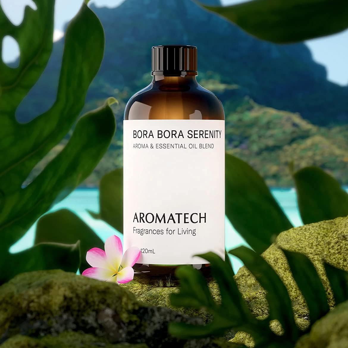 AromaTech Bora Bora Serenity Aroma Essential Oil Blend: Luxury Hotel Inspired Aromatherapy with