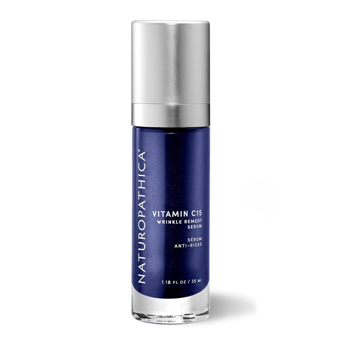 Naturopathica Vitamin C15 Wrinkle Remedy Serum for Face, Moisturizing Serum with Hyaluronic Acid