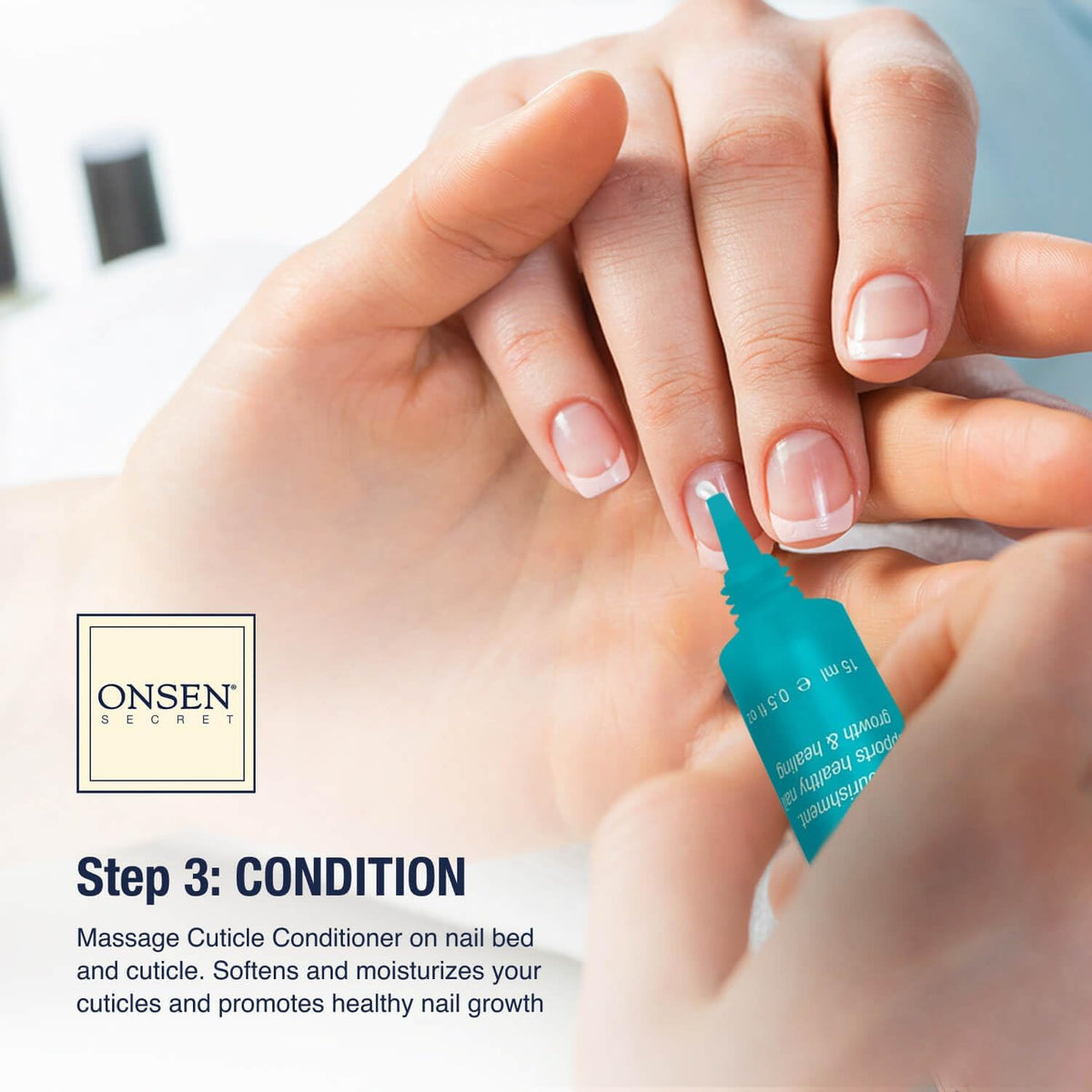 Onsen Secret Nail Care Kit - Japanese Nail Buffer and Shine Kit - Strengthening & Shining