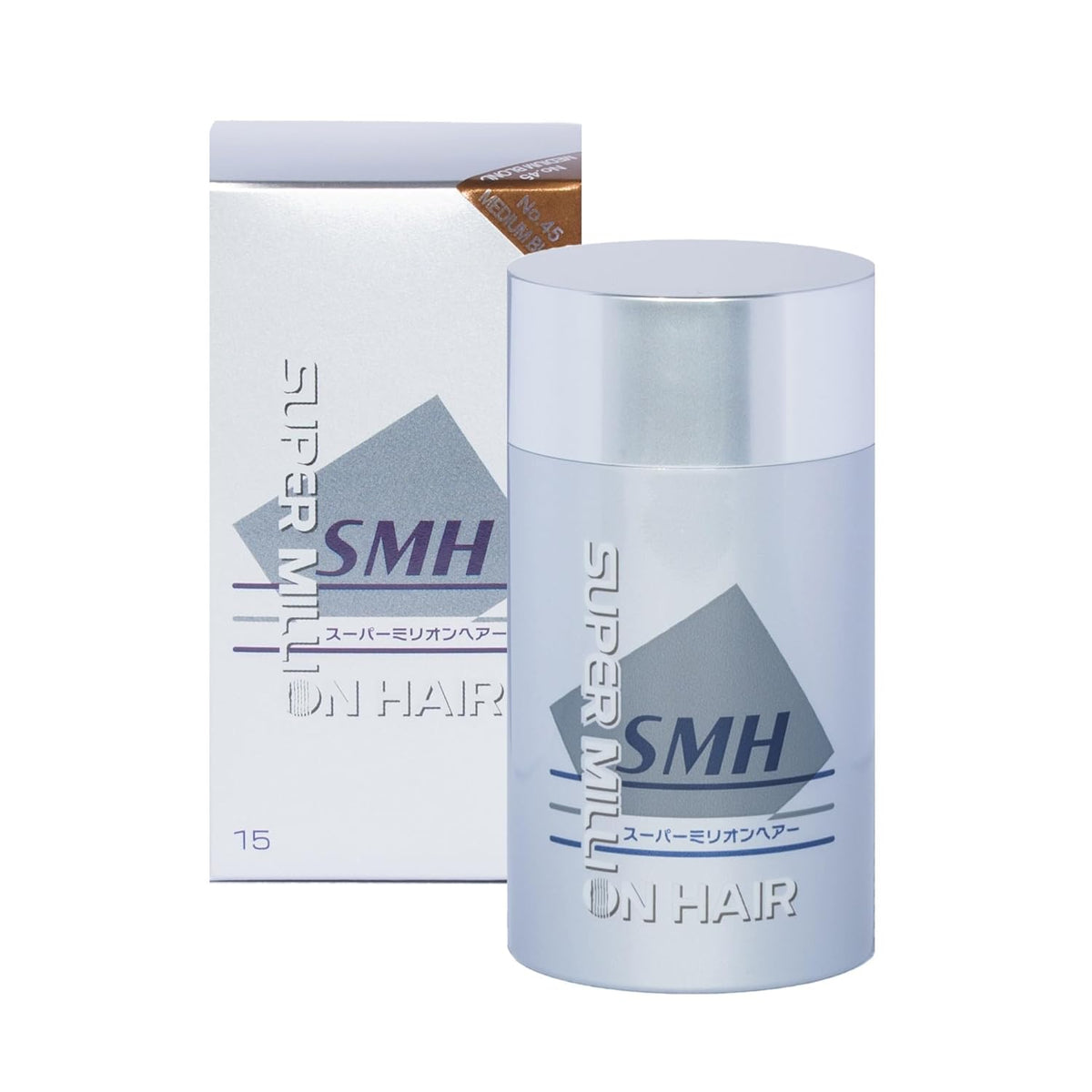 SMH Hair Fibers MADE IN JAPAN – Instantly Conceals Thinning Hair –Long-Lasting – Sweat, Water &