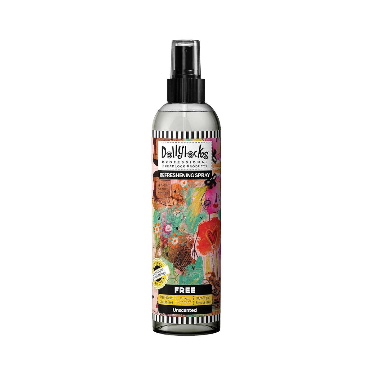 Dollylocks Refreshening Spray – Residue-Free Dreadlock & Loc Moisturizer Spray, Plant Based