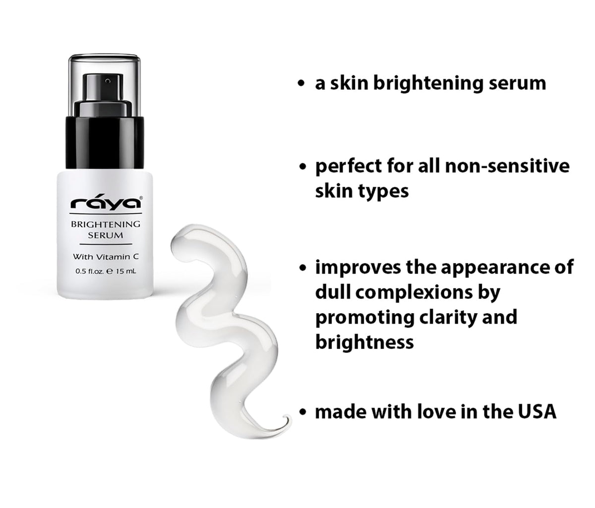 RAYA Brightening Serum (517) | Brightening and Color Restoring Facial Treatment for All