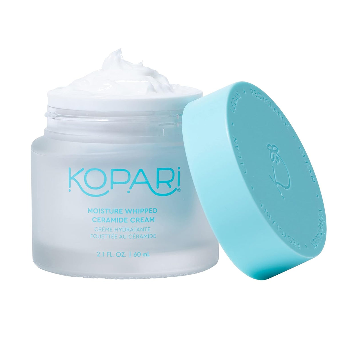 Kopari Moisture Whipped Ceramide Cream | Hydrate and Restore | Vegan Ceramides and