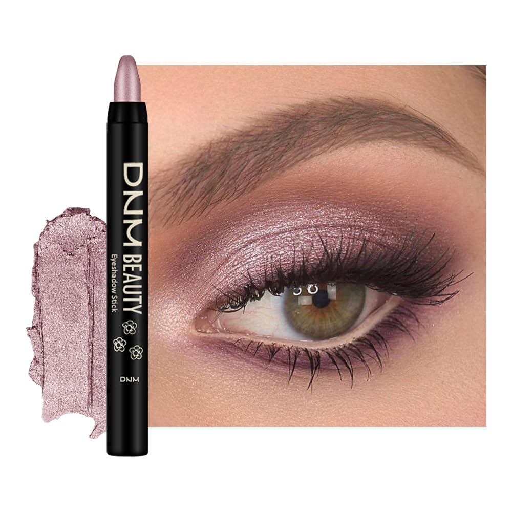 Kaely Cream Eye Shadow Sticks, Mink Mauve Metallic Eyeliner Pencil Eyeshadow Palette Makeup, Eye