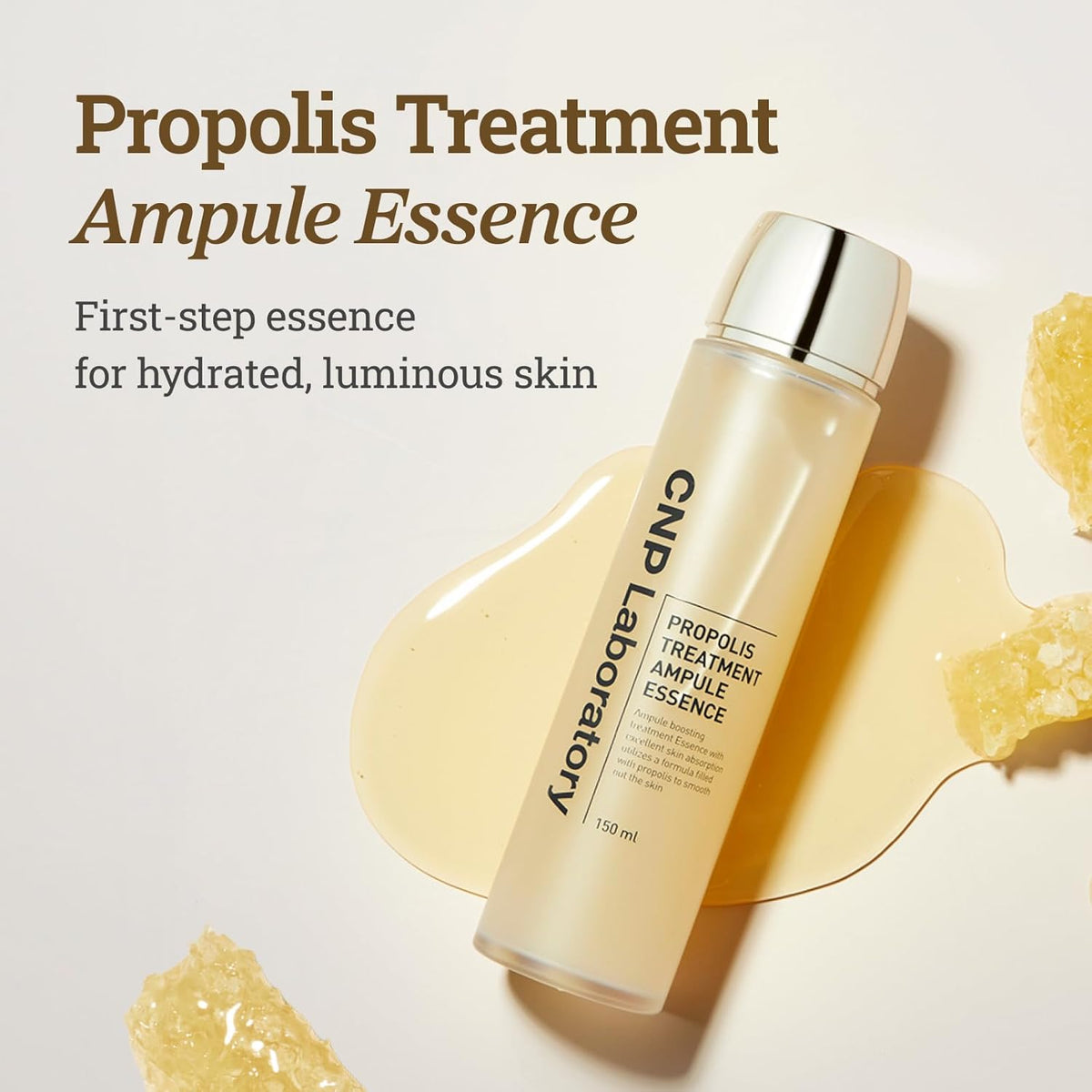 CNP Honey Glow Booster Toner (5.07 fl. oz) - Hydrating Honey Ceramide Toner with Propolis Extract &