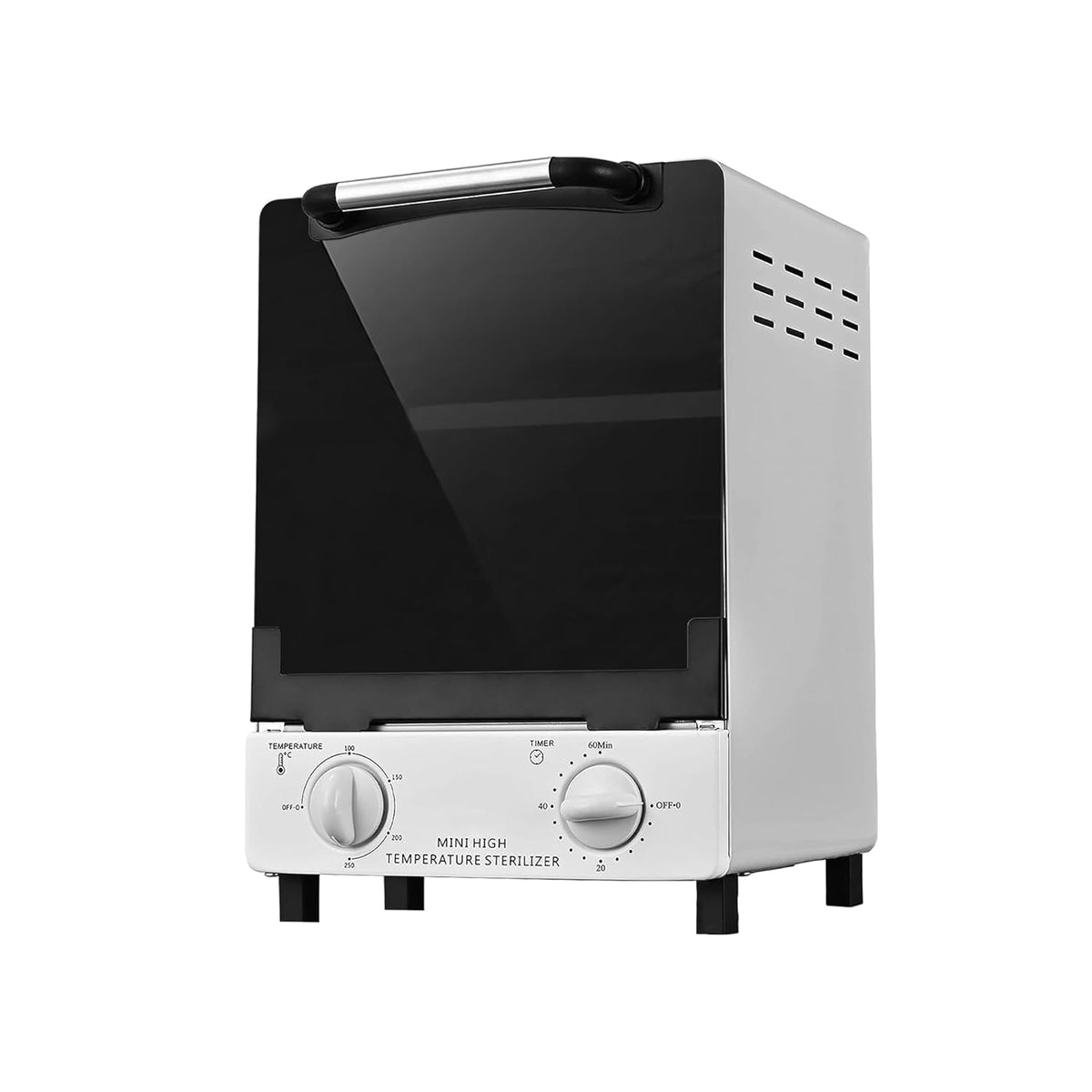 High Temperature Sterilizer, Large Capacity Dry Heat Stainless Steel Sterilizer with Temp and Timer