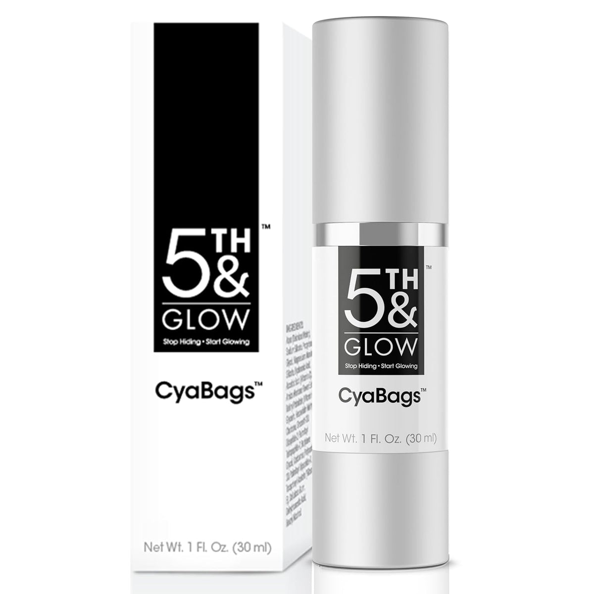 5th & Glow Cyabags - Instant Under Eye Bag Remover Serum For Dark Circles & Puffy Eyes Reduction