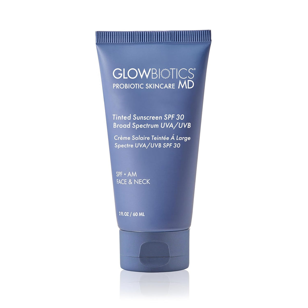 Glowbiotics Tinted Reef-Safe Sunscreen SPF 30: Non-Greasy Daily UVA/UVB Protection | Breathable