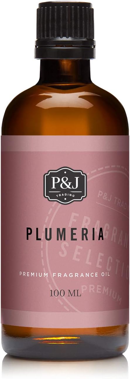 P&J Trading Fragrance Oil | Plumeria Oil 100ml - Candle Scents for Candle Making, Freshie Scents