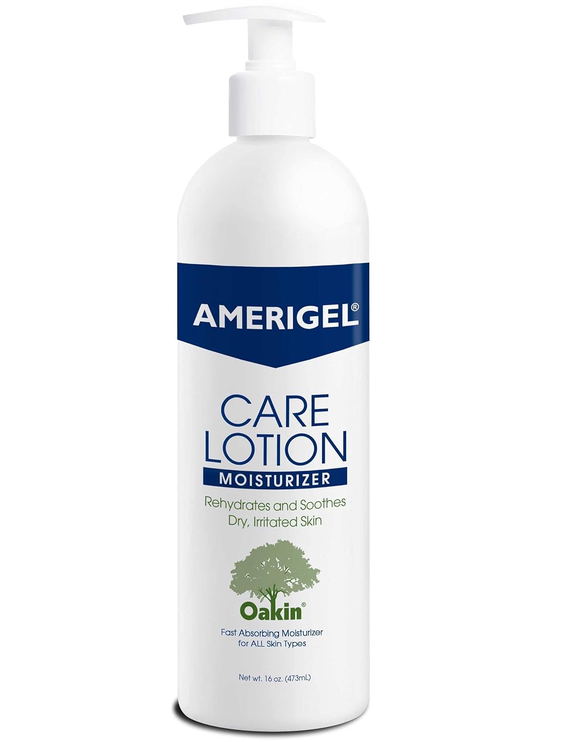 AMERIGEL Care Lotion – Hypoallergenic Moisturizer - Diabetic Skin Care - Rehydrates and Soothes