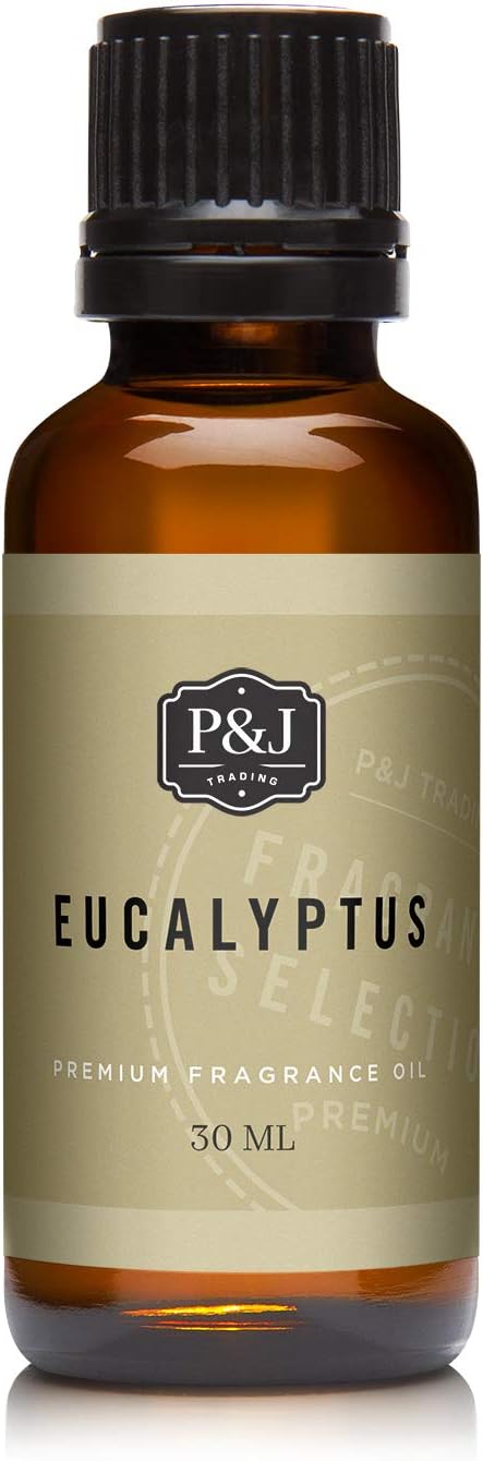 P&J Trading Fragrance | Eucalyptus Oil 30ml - Candle Scents for Candle Making, Freshie Scent, Soap