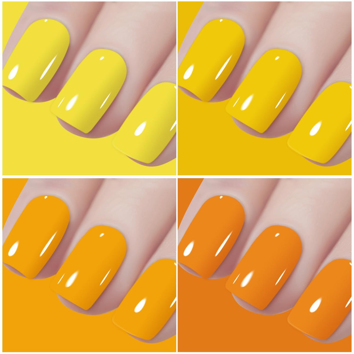 Vishine 48PCS Gel Nail Polish Kit with UV Light include 45 Colors Gel Polish Nail Kit Soak Off Base