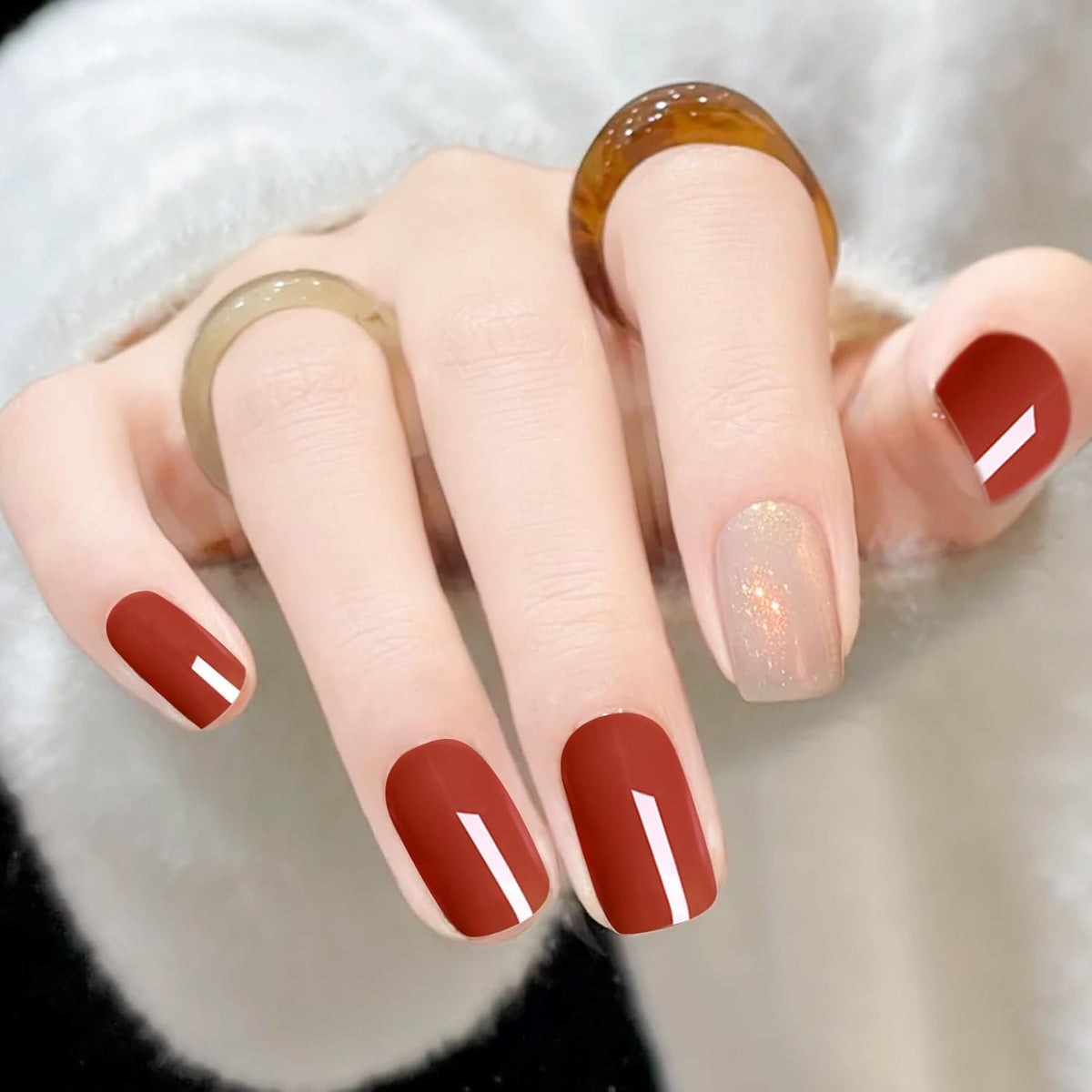 Major Dijit Quick Dry Nail Polish Brown Summer Nail Lacquer for Nail Art Regular Nail Polish 0.41