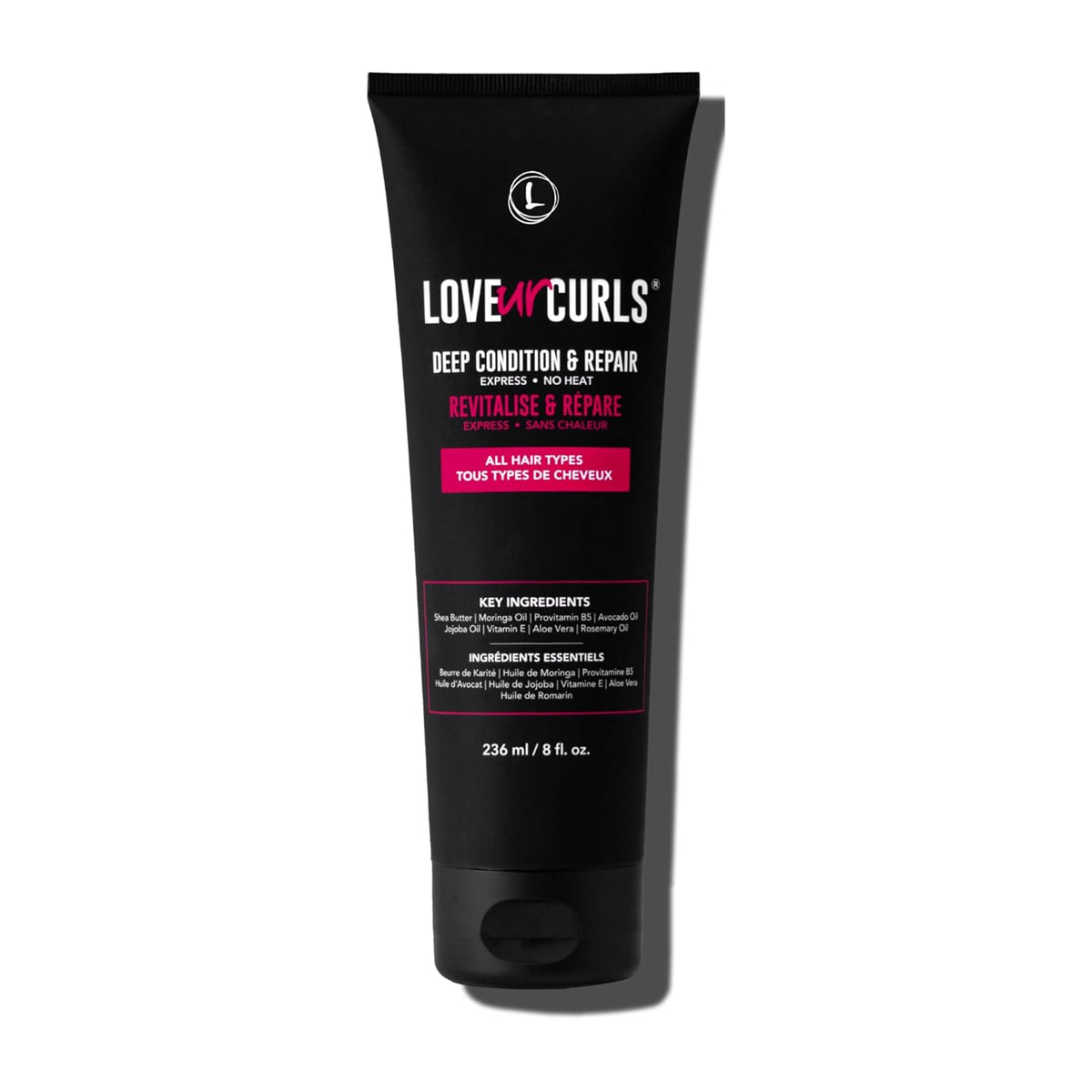 Love Ur Curls - Deep Conditioner & Repair, Moisturizing Treatment, Repairs Dry, Damaged Hair, for