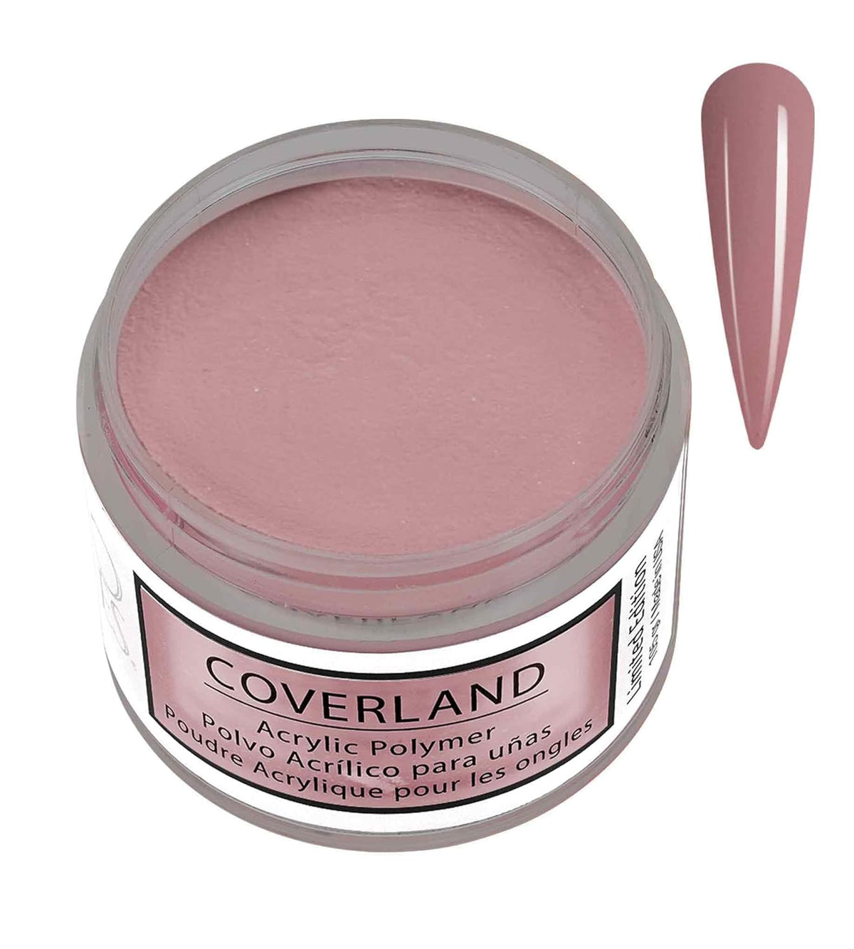 Tones Coverland Acrylic Nail Powder "Macaron de Rose" - Limited Edition Acrylic Powder for Nail