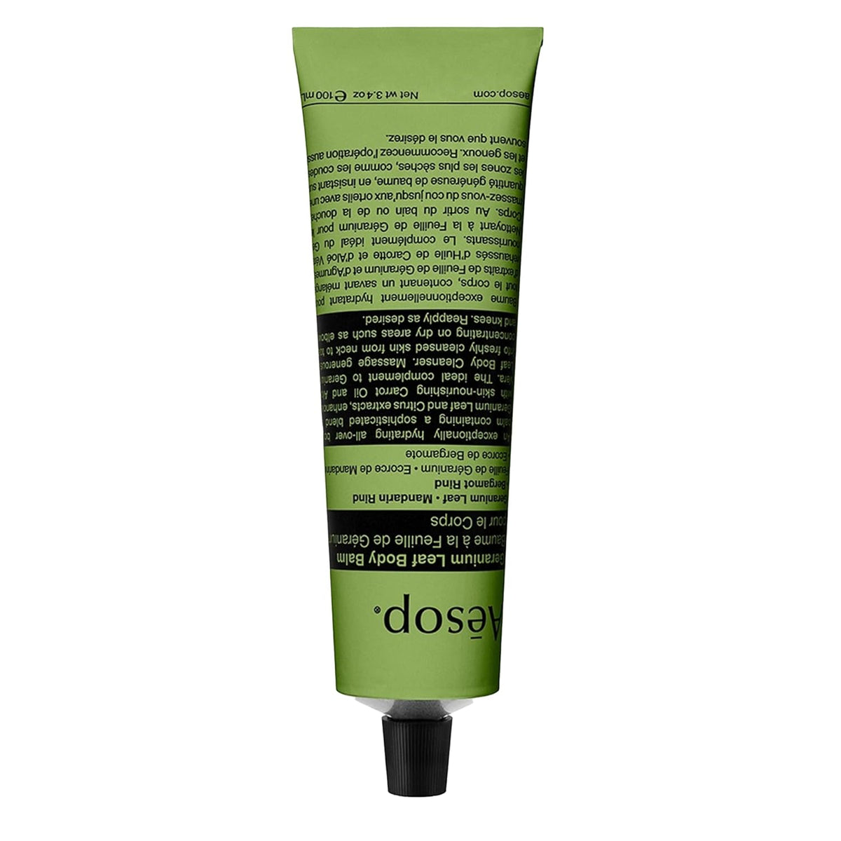 Aesop Geranium Leaf Travel Body Balm | Soften and Hydrate Skin with Nut Oils, Geranium Leaf and