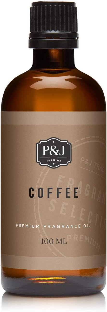 P&J Trading Fragrance | Coffee Oil 100ml - Candle Scents for Candle Making, Freshie Scent, Soap