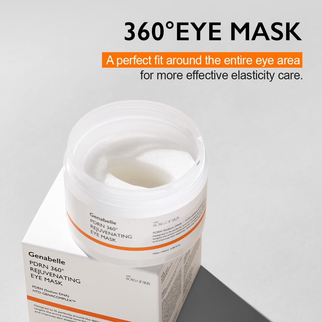PDRN 360° Rejuvenating Eye Mask – Full Eye Area Care for Hydration, Firming & Elasticity with PDRN
