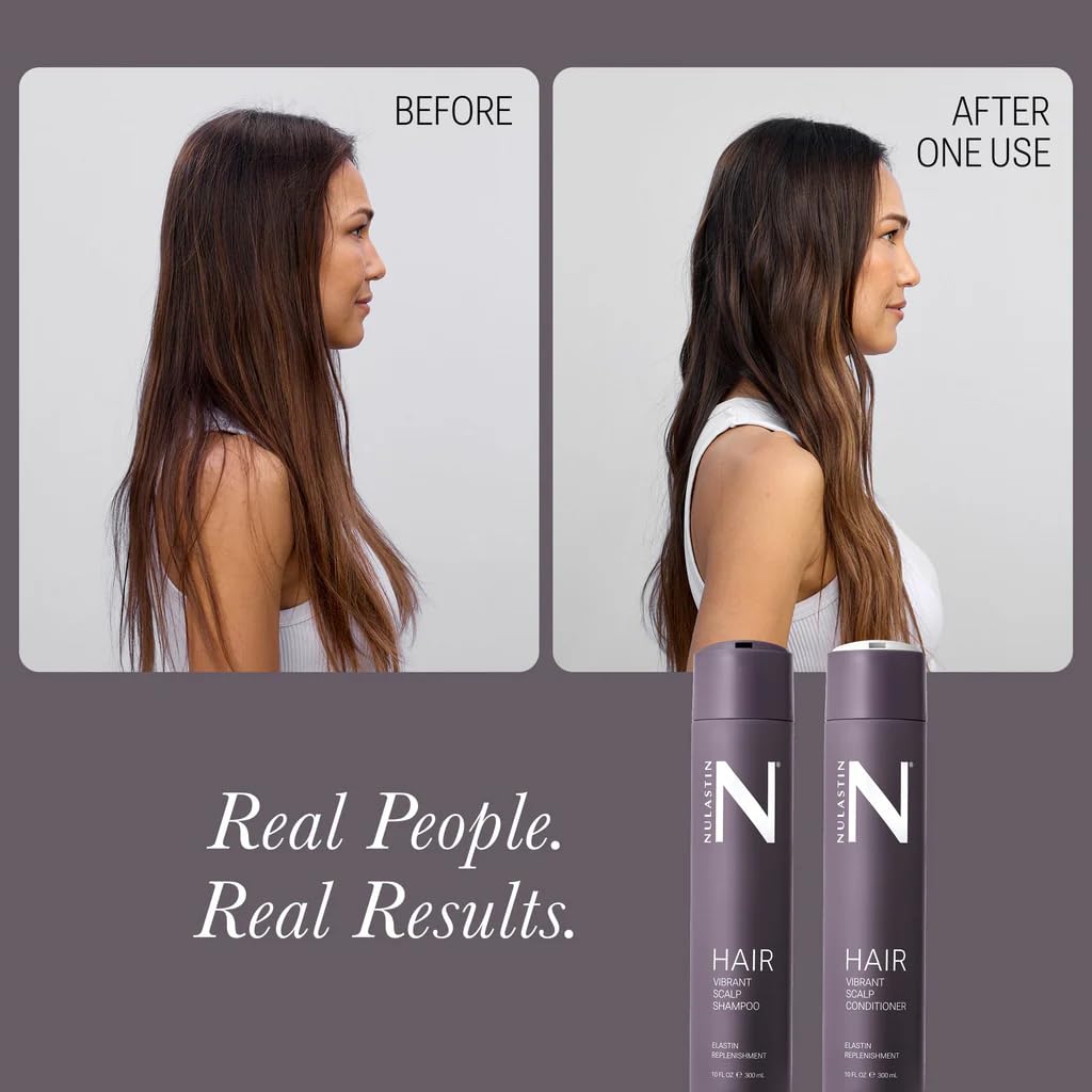 NULASTIN Vibrant Scalp Shampoo - Volumizing Shampoo for Fine Hair & Nourishing Scalp Care