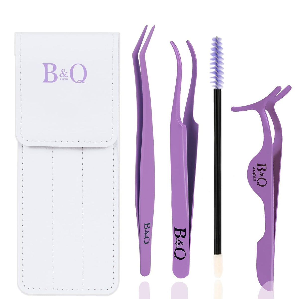 Eyelash Applicator Tool 3 PCS Lash Applicator Tool Kit Lash Tweezers for Eyelash Extensions