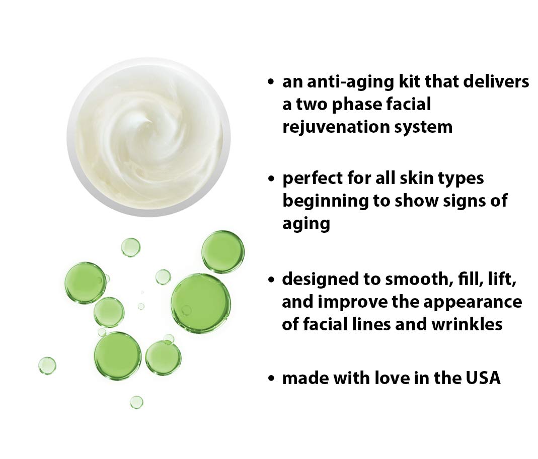 Raya Face-Line Lift (515) | 2 Piece Instant Anti-Aging and Facial Lifting Treatment Kit | Helps