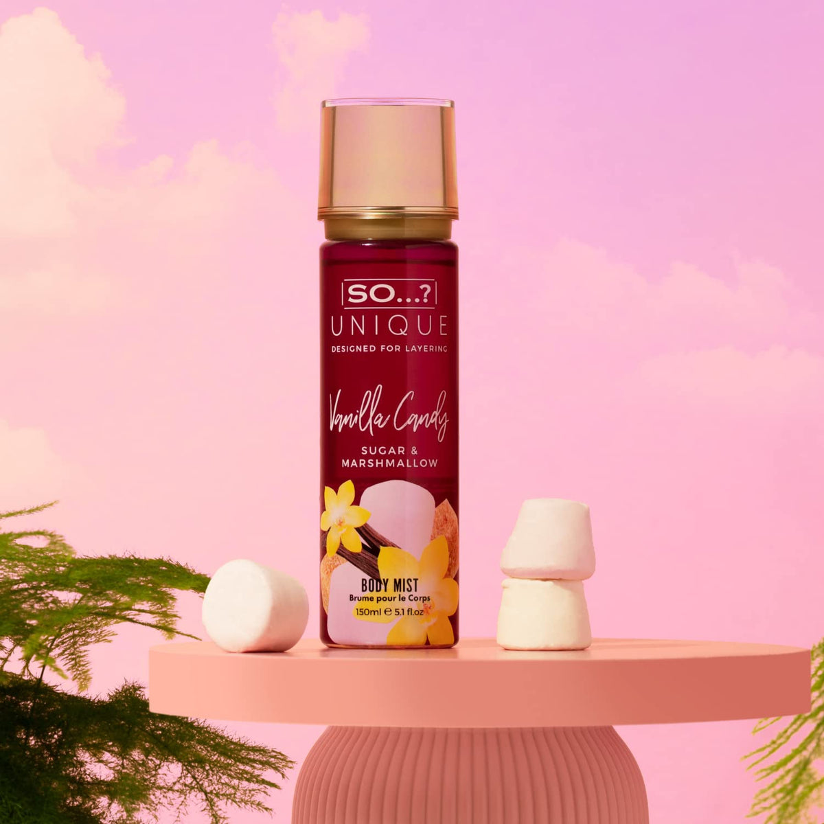 So...? Unique Vanilla Candy Body Mist - Delightful Perfume for Women - Sweet, Fruity Vanilla
