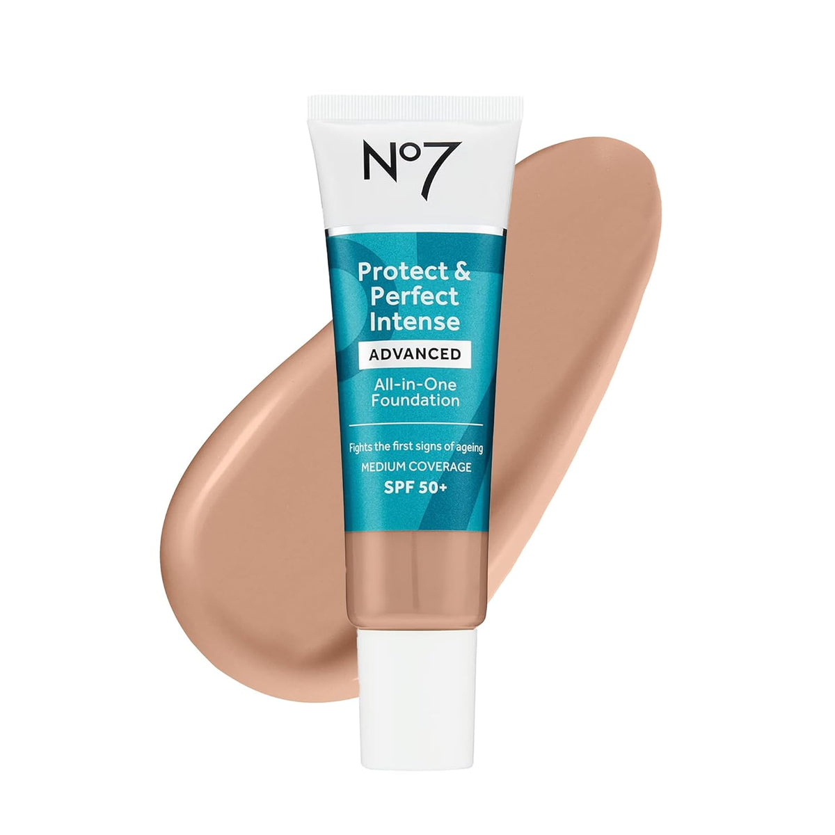 No7 Protect & Perfect Advanced All in One Foundation - Cool Beige - Age Defying Foundation Makeup