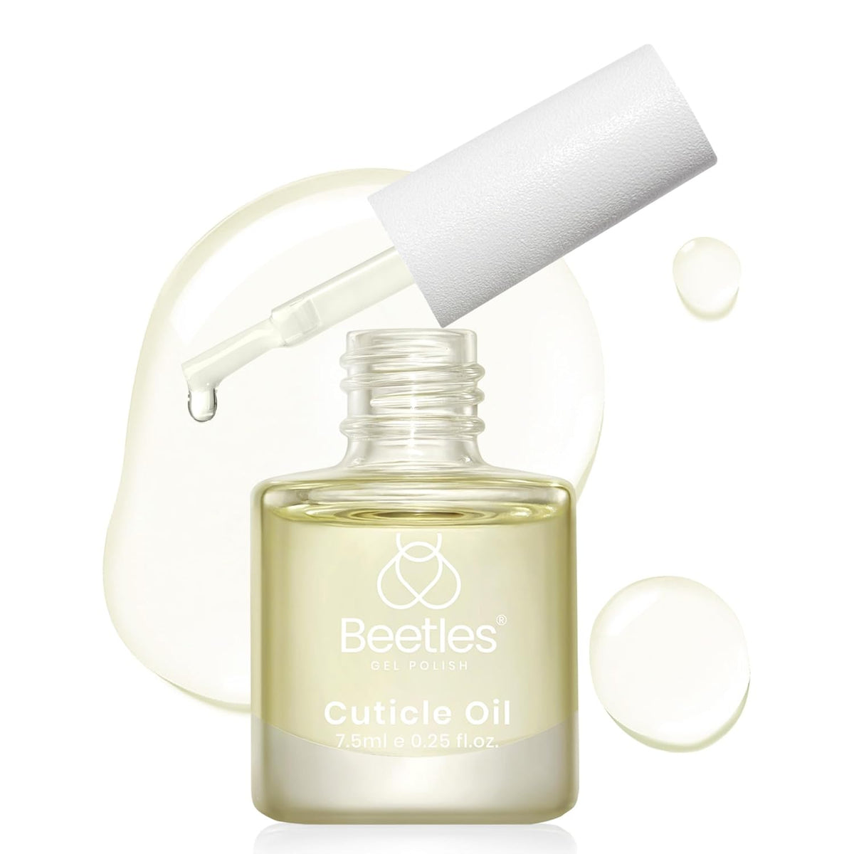 Beetles 7.5ml Cuticle Oil Nail Oil Cuticle Care for Nail, Damaged Cuticles, Stronger Nails Spa and