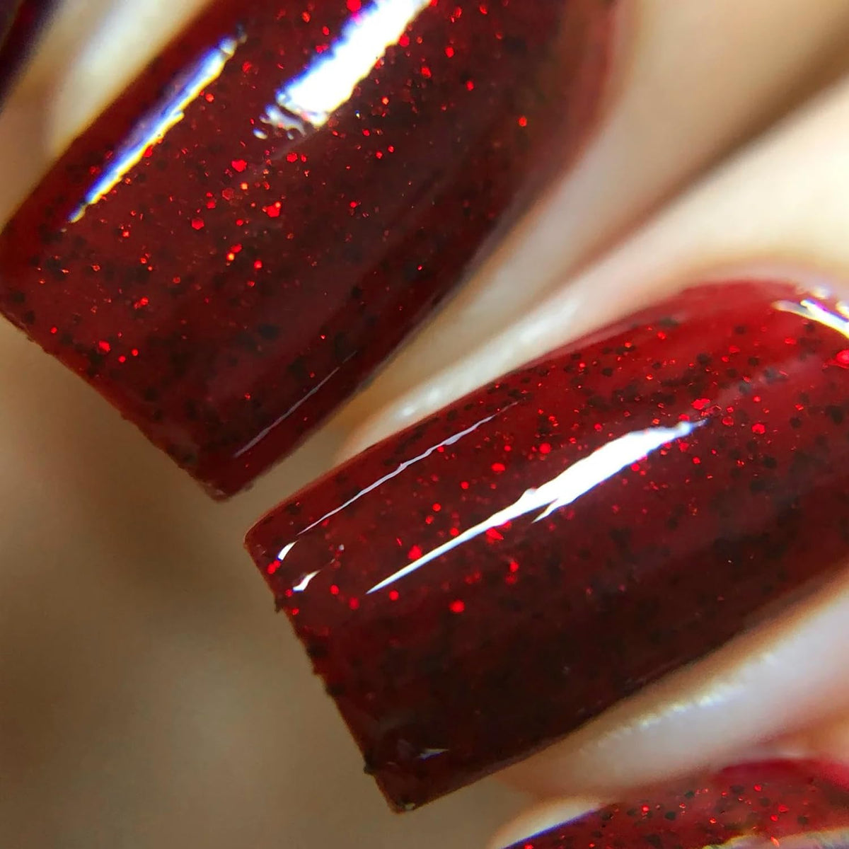 Major Dijit Quick Dry Nail Polish Rose Red Summer Nail Lacquer for Nail Art Regular Nail Polish