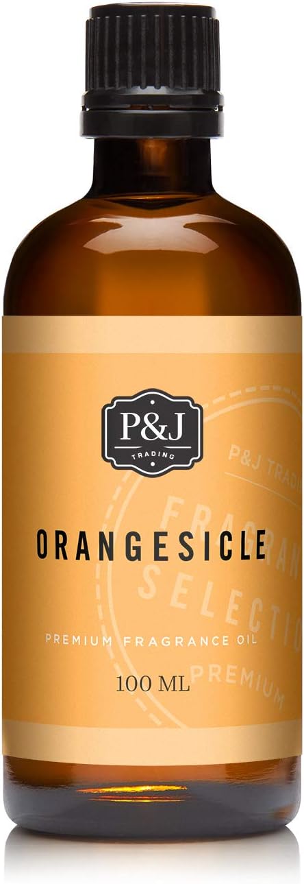 P&J Trading Fragrance Oil | Orangesicle Oil 100ml - Candle Scents for Candle Making, Freshie