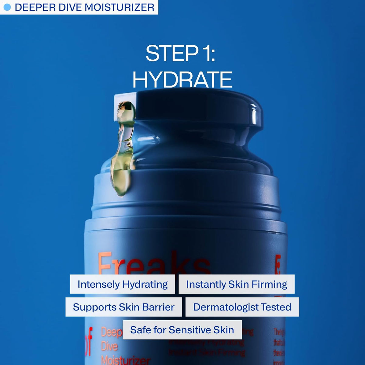 Daily System Bundle | Deeper Dive Moisturizer Serum & Daily Defender SPF 30 | Hydrating, Firming &