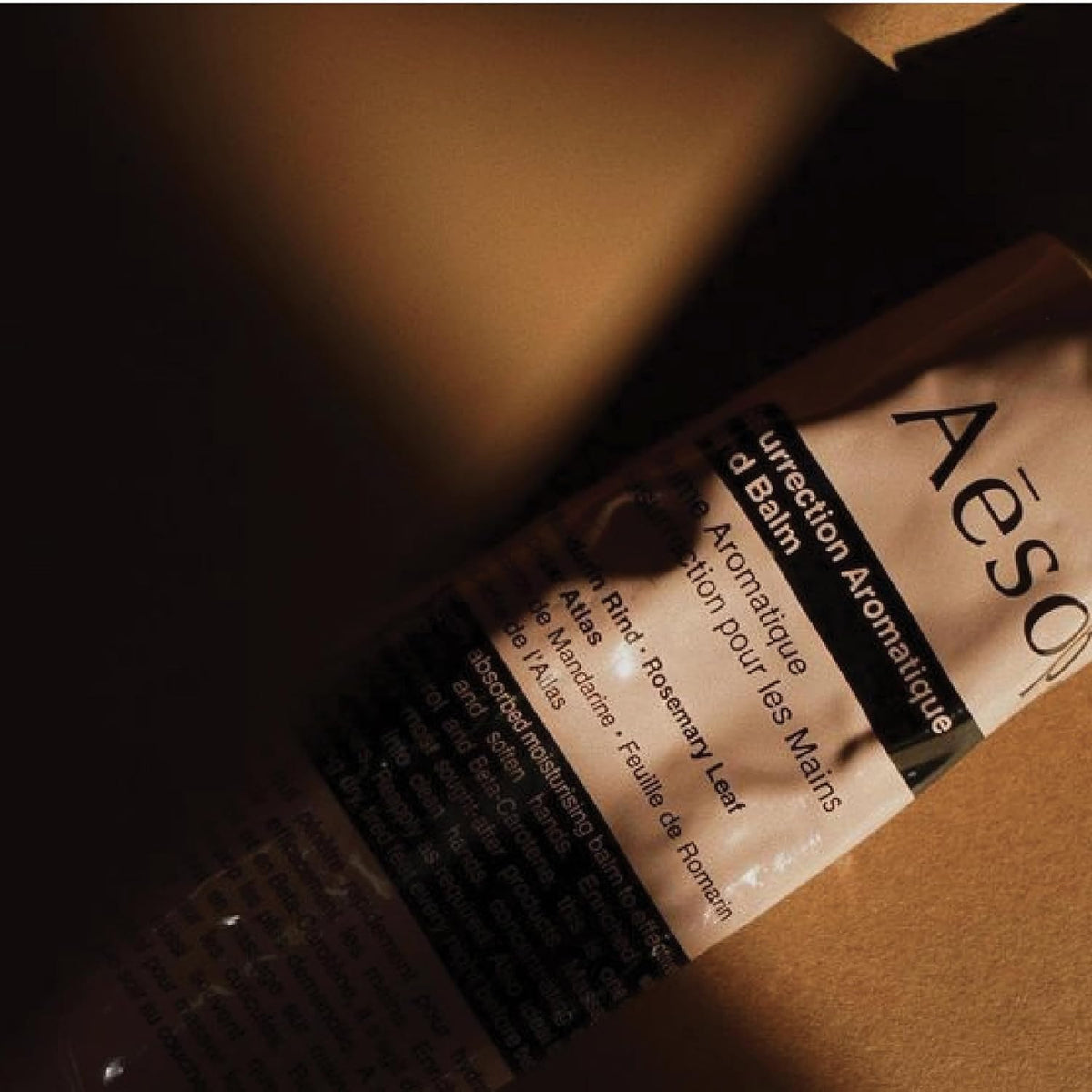 Aesop Resurrection Aromatique Travel Size Hand Balm | Lotion with Sweet Almond and Macadamia Nut to