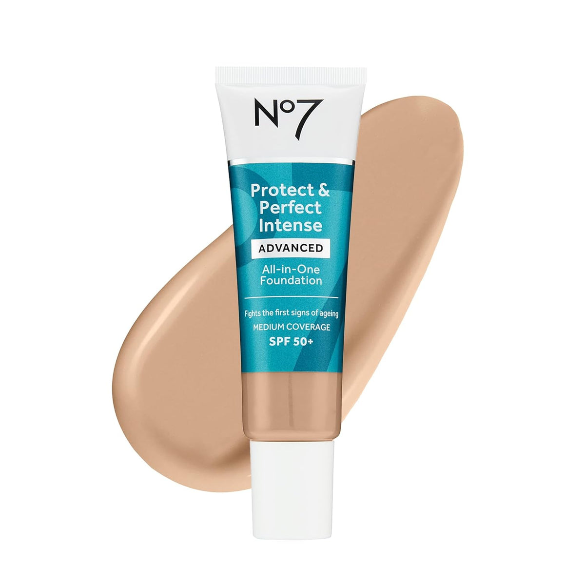 No7 Protect & Perfect Advanced All in One Foundation - Warm Ivory - Age Defying Foundation Makeup