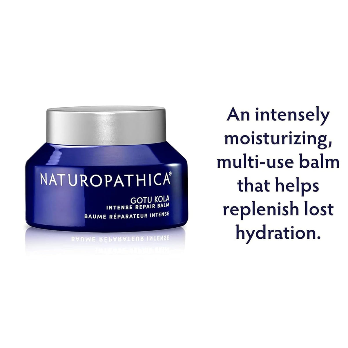 Naturopathica Gotu Kola Intense Repair Balm, Daily Facial Moisturizer for Skin Barrier Repair
