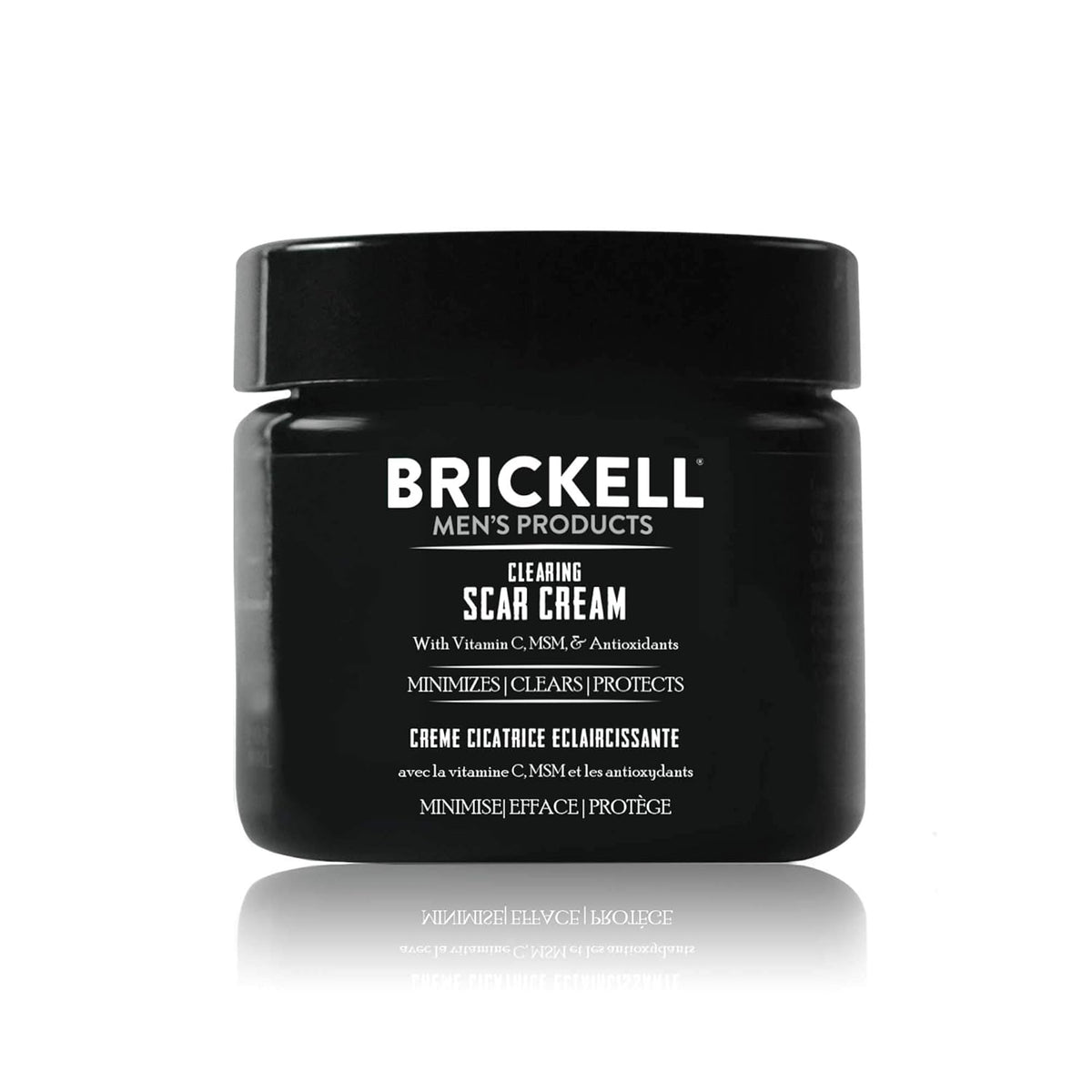 Brickell Men's Clearing Scar Cream for Men, Natural and Organic Scar Clearing Cream to Reduce the